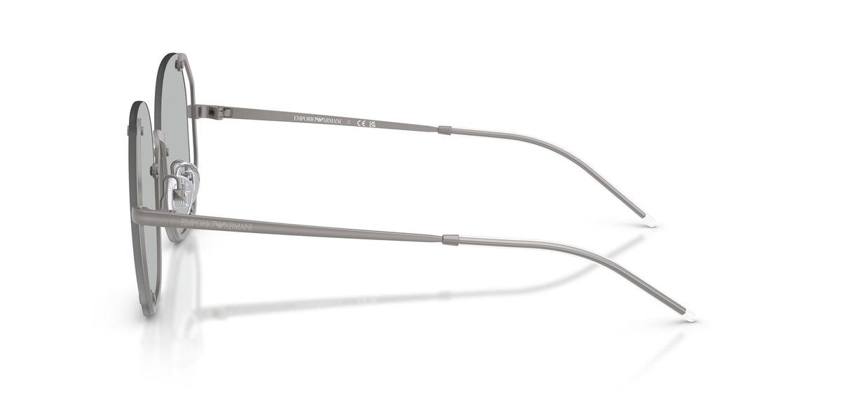 Emporio Armani 0EA2168 300387 54 Matte Gunmetal/ Light Grey