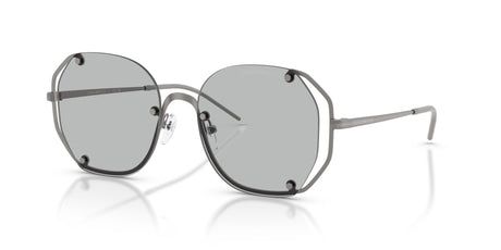 Emporio Armani 0EA2168 300387 54 Matte Gunmetal/ Light Grey