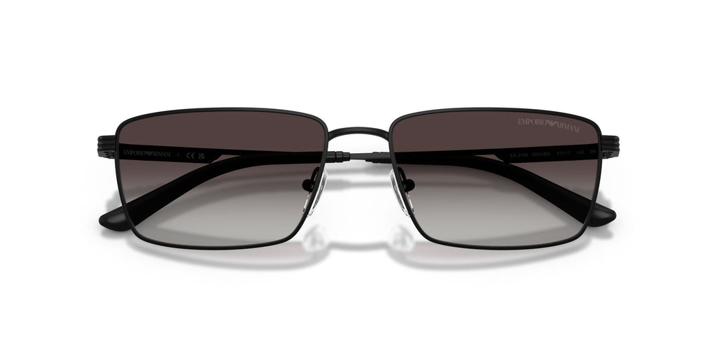 Emporio Armani 0EA2169 30018G 57 Matte Black/ Grey Gradient