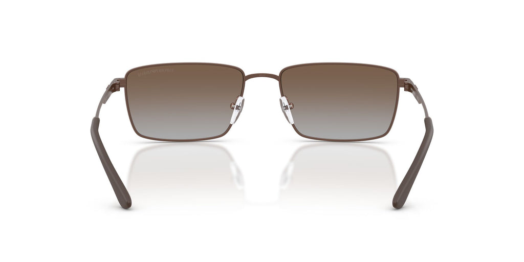 Emporio Armani 0EA2169 300689 57 Matte Bronze/ Grey Gradient Brown