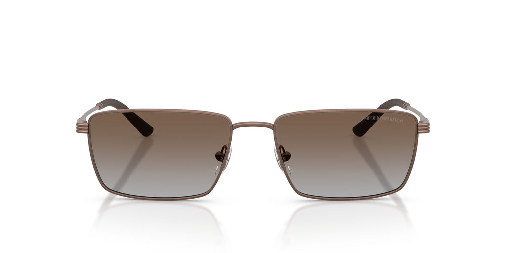 Emporio Armani 0EA2169 300689 57 Matte Bronze/ Grey Gradient Brown