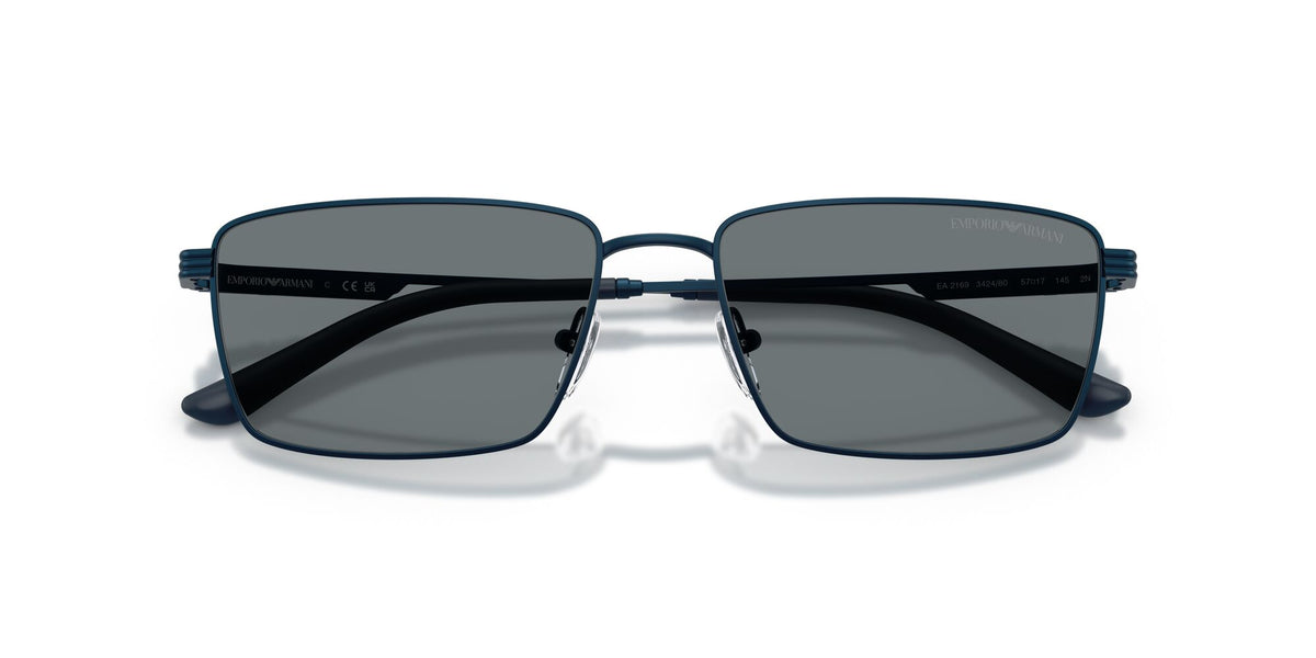 Emporio Armani 0EA2169 342480 57 Metal Blue/ Dark Blue