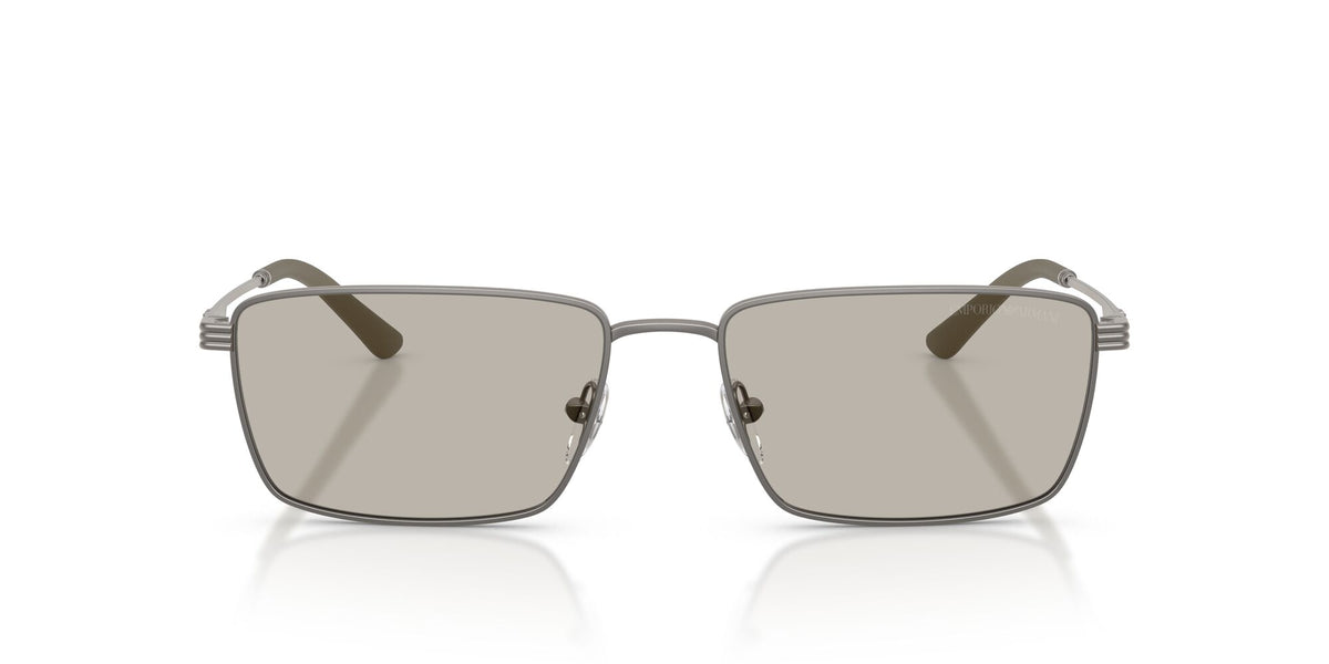 Emporio Armani 0EA2169 3425/3 57 Matte Grey/ Light Brown