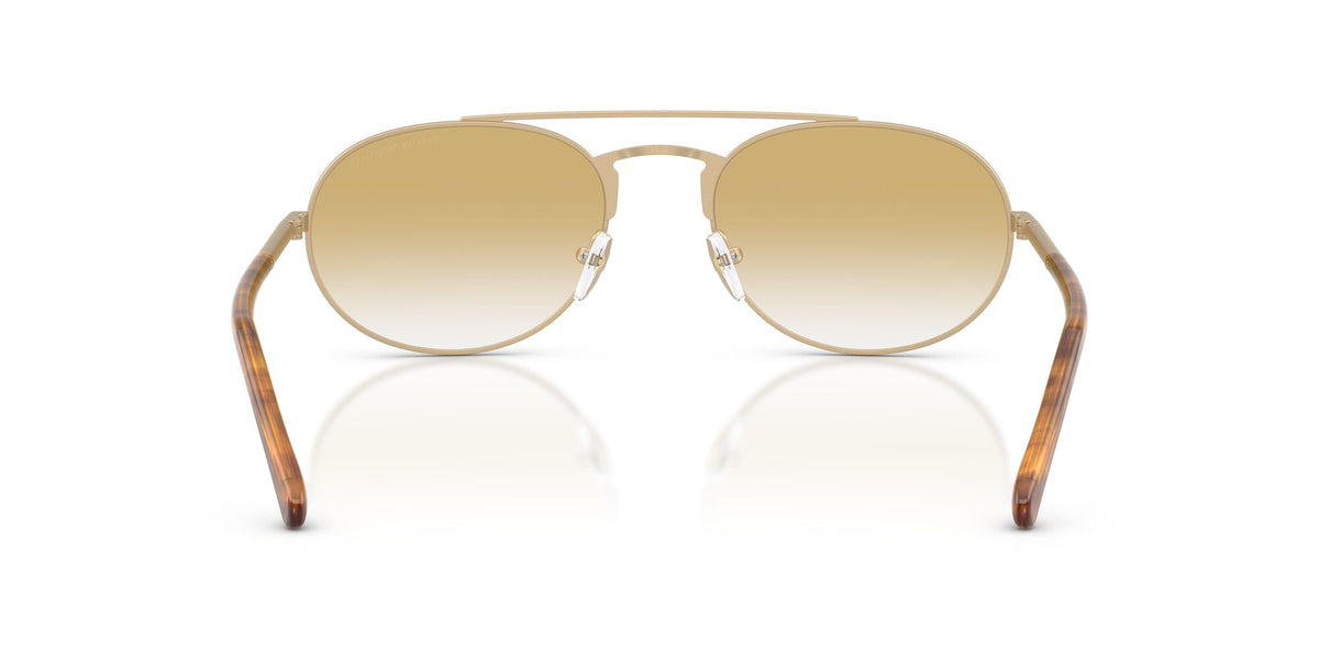 Emporio Armani 0EA2171 30022Q 57 Matte Pale Gold/ Clear Gradient Yellow