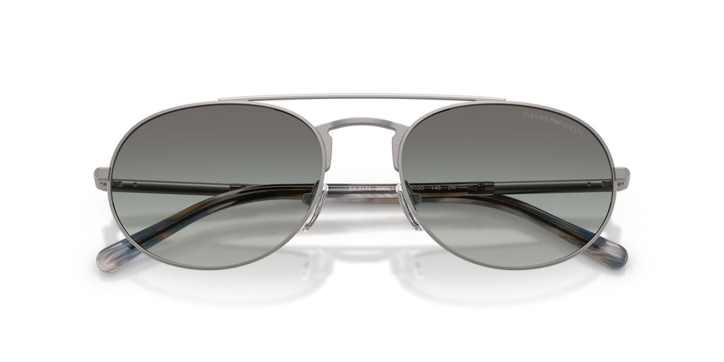 Emporio Armani 0EA2171 300311 57 Matte Gunmetal/ Gradient Grey