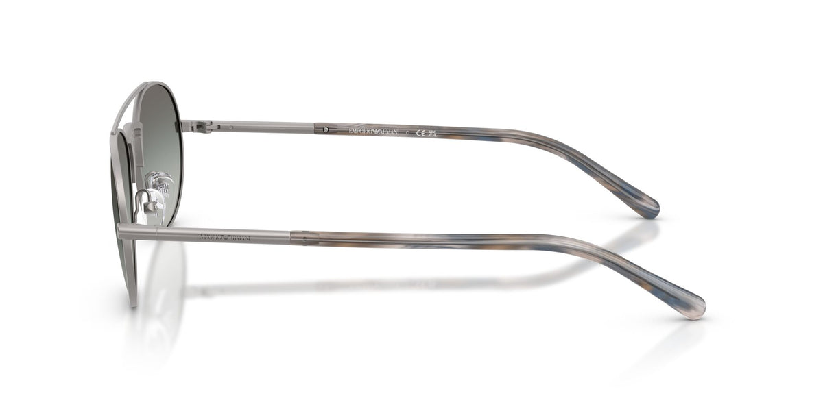 Emporio Armani 0EA2171 300311 57 Matte Gunmetal/ Gradient Grey