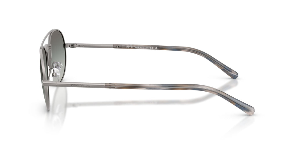 Emporio Armani 0EA2171 300311 57 Matte Gunmetal/ Gradient Grey