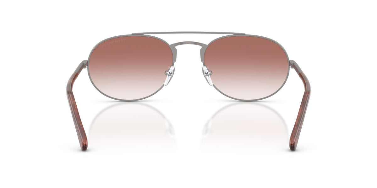 Emporio Armani 0EA2171 30038D 57 Matte Gunmetal/ Clear Gradient Pink