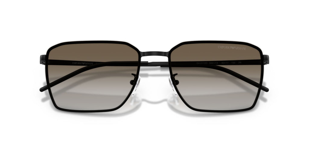 Emporio Armani 0EA2172D 300113 60 Matte Black/ Grey Gradient Brown