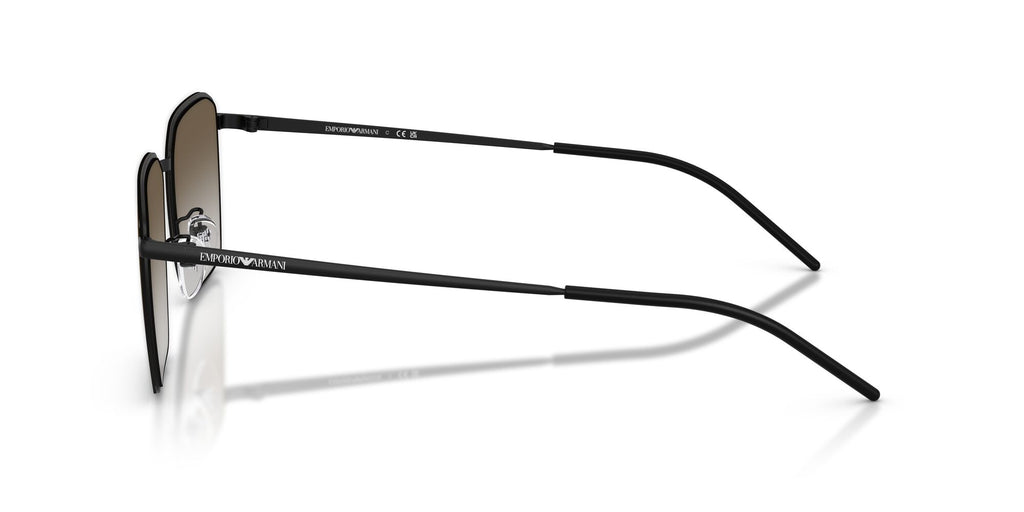 Emporio Armani 0EA2172D 300113 60 Matte Black/ Grey Gradient Brown