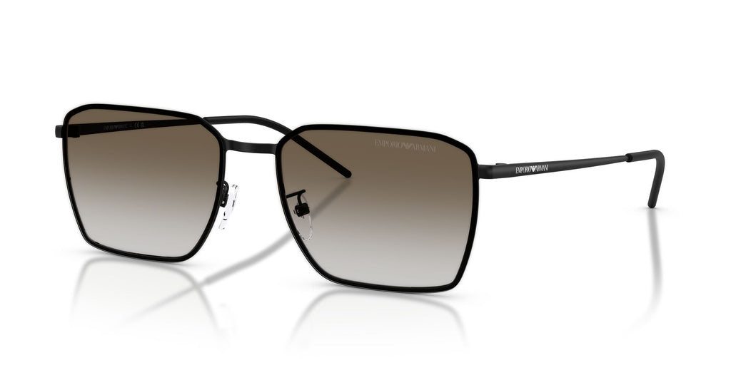 Emporio Armani 0EA2172D 300113 60 Matte Black/ Grey Gradient Brown