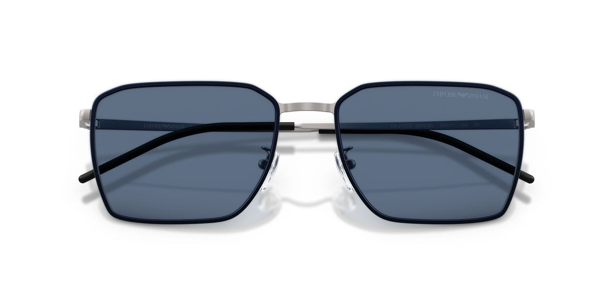 Emporio Armani 0EA2172D 300380 60 Matte Gunmetal/ Dark Blue