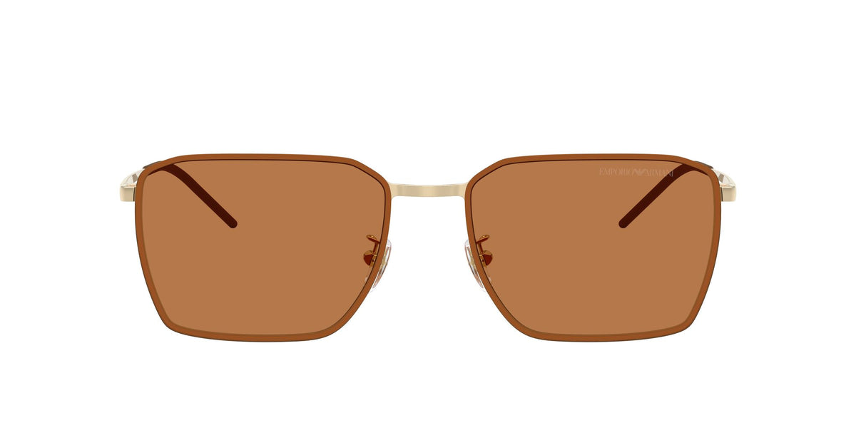 Emporio Armani 0EA2172D 301373 60 Shiny Pale Gold/ Brown