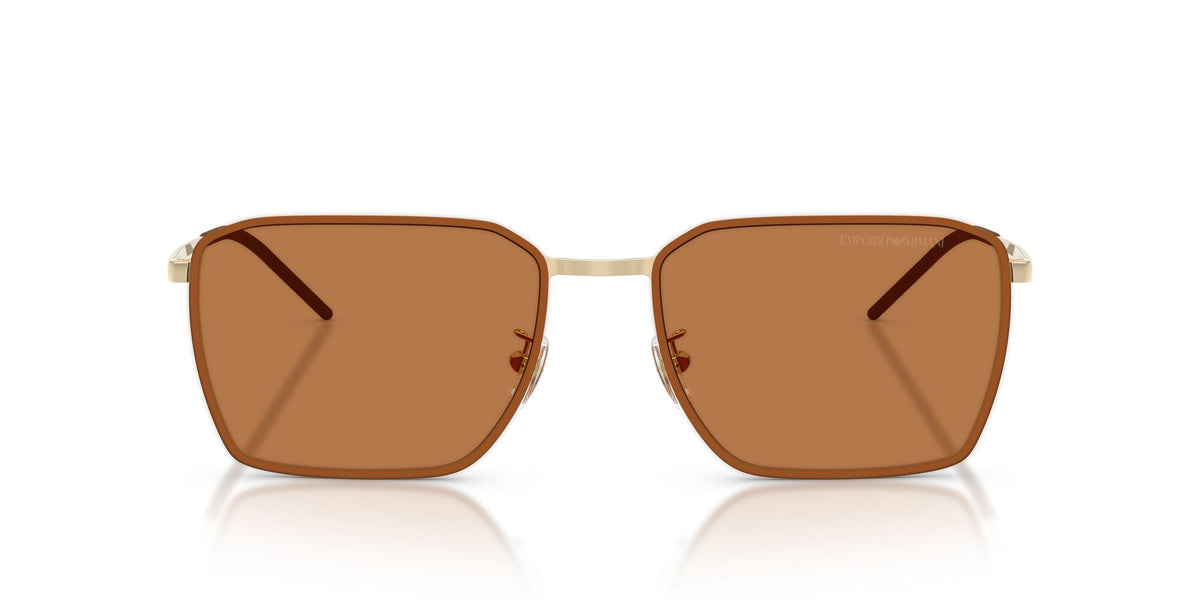 Emporio Armani 0EA2172D 301373 60 Shiny Pale Gold/ Brown