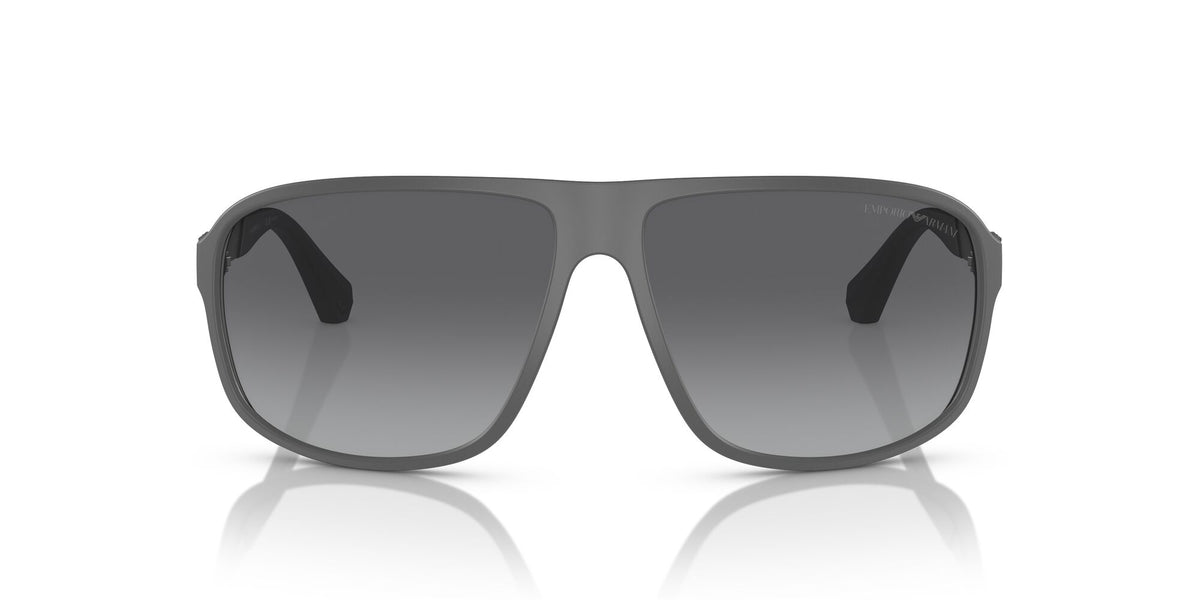 EA 4029 Emporio Armani  Matte Grey / Polar Grey Gradient 64 64 / Polycarbonate / Injected / Metal