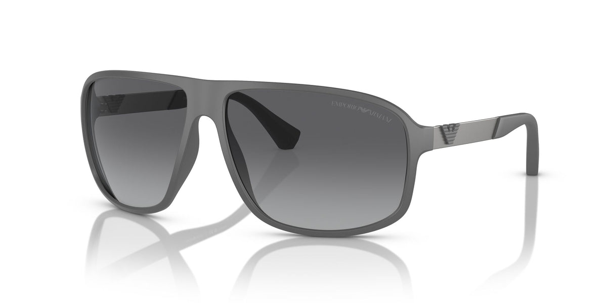 EA 4029 Emporio Armani  Matte Grey / Polar Grey Gradient 64 64 / Polycarbonate / Injected / Metal