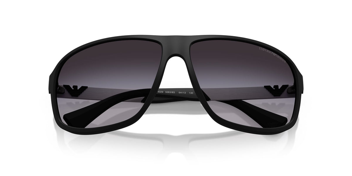 Emporio Armani  0EA4029 50638G 64 Rubber Black/ Gradient Grey 64 / Plastic / Plastic
