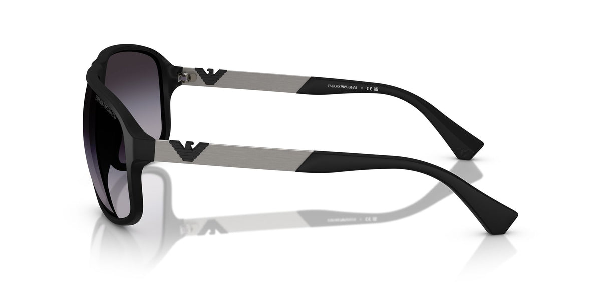Emporio Armani  0EA4029 50638G 64 Rubber Black/ Gradient Grey 64 / Plastic / Plastic