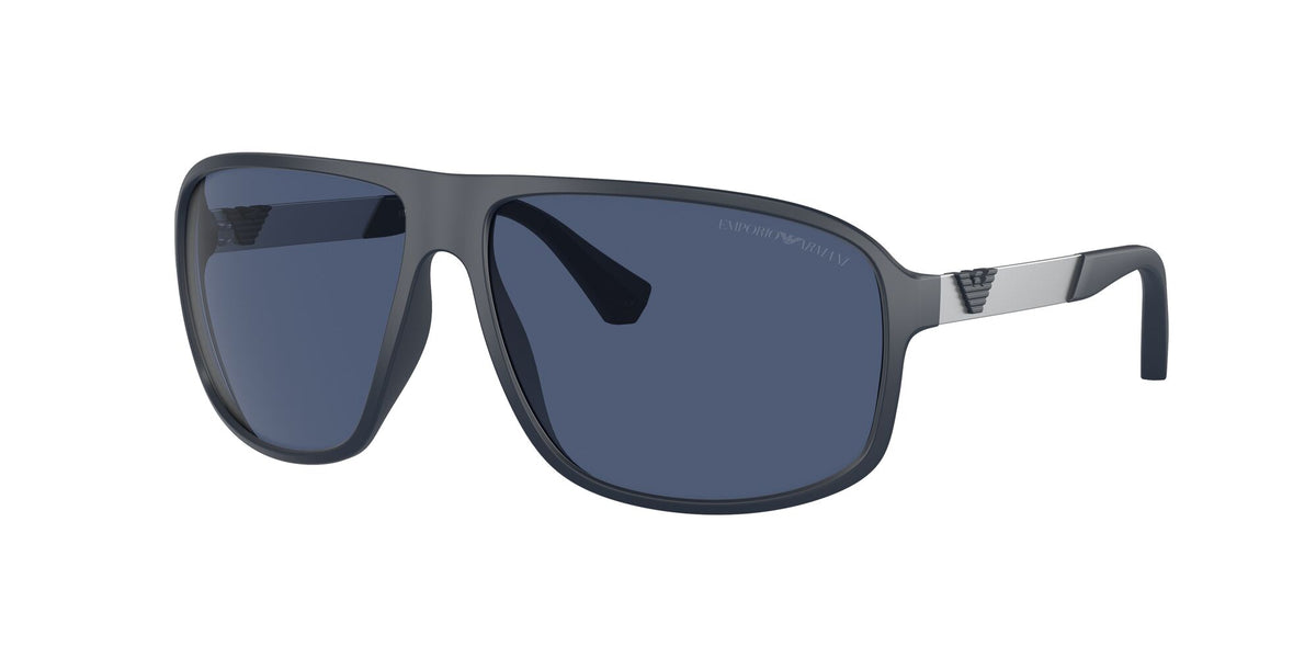 Emporio Armani  0EA4029 508880 64 Matte Blue/ Dark Blue 64 / Polycarbonate / Injected / Metal
