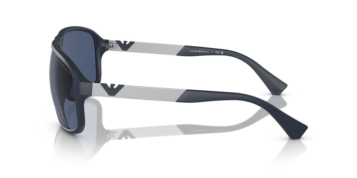 Emporio Armani  0EA4029 508880 64 Matte Blue/ Dark Blue 64 / Polycarbonate / Injected / Metal