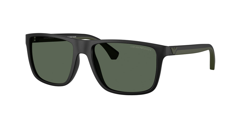 Emporio Armani  EA4033 500171 56 Matte Black / Dark Green