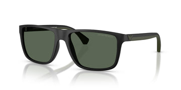 Emporio Armani  EA4033 500171 56 Matte Black / Dark Green