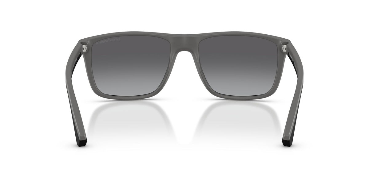 Emporio Armani  0EA4033 5229T3 56 Rubber Black & Grey/ Gradient Grey Polarized 56 / Plastic / Plastic