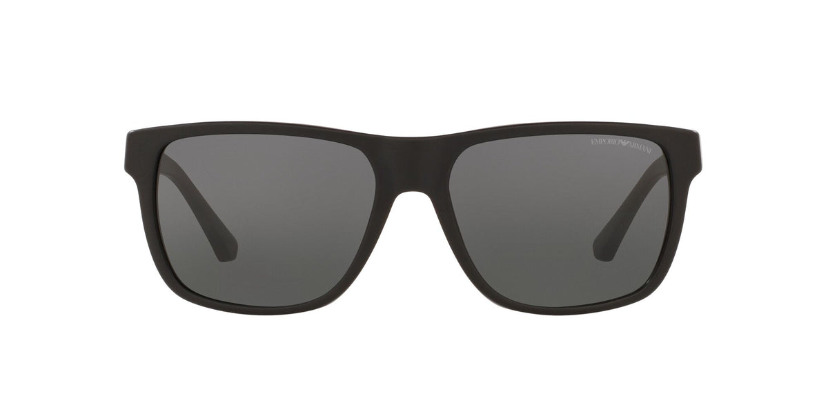Emporio Armani EA 4035 Matte Black / Grey 58 / Plastic / Plastic