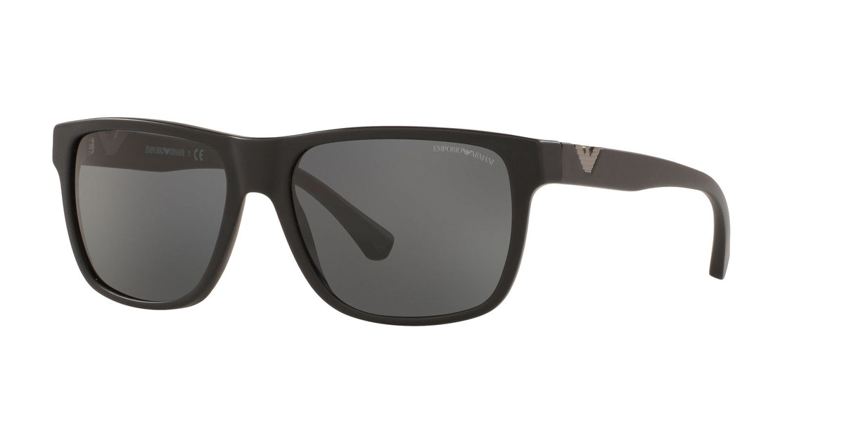 Emporio Armani EA 4035 Matte Black / Grey 58 / Plastic / Plastic