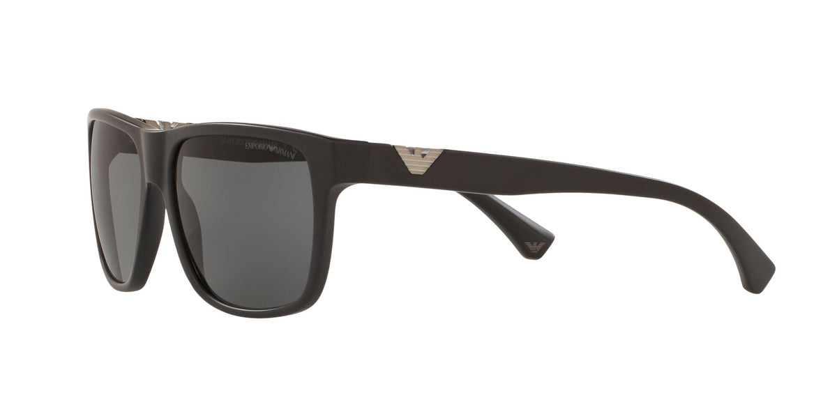 Emporio Armani EA 4035 Matte Black / Grey 58 / Plastic / Plastic