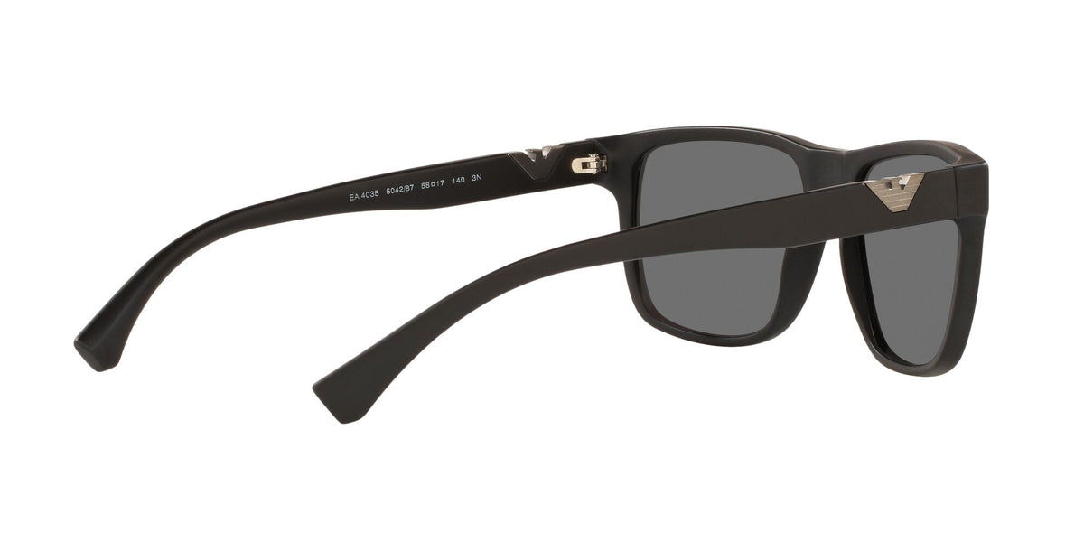 Emporio Armani EA 4035 Matte Black / Grey 58 / Plastic / Plastic