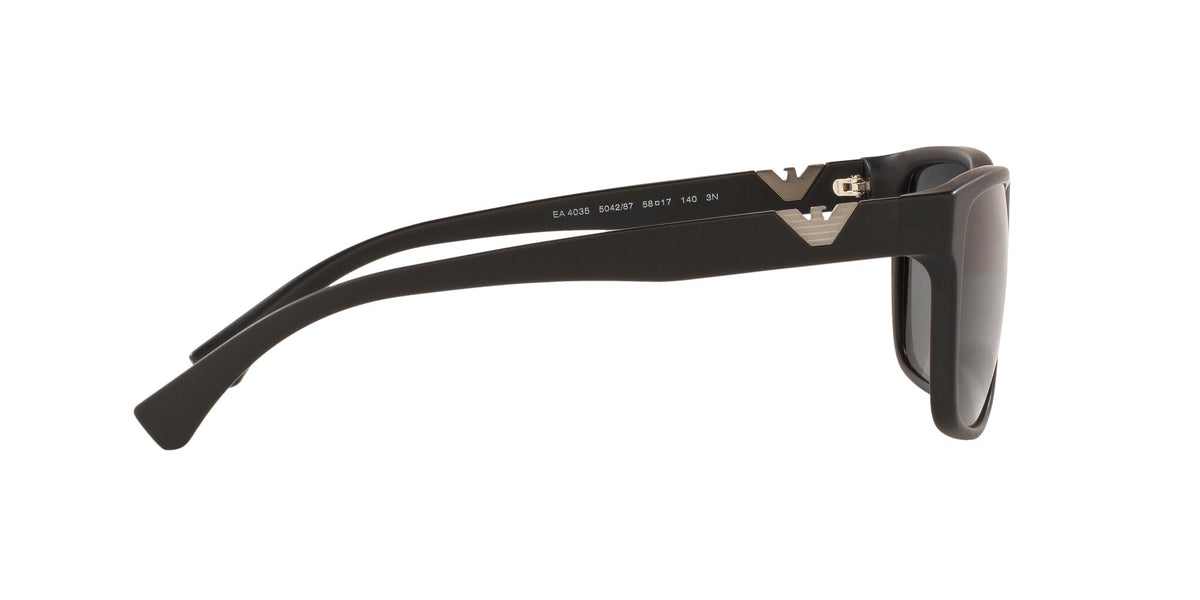 Emporio Armani EA 4035 Matte Black / Grey 58 / Plastic / Plastic