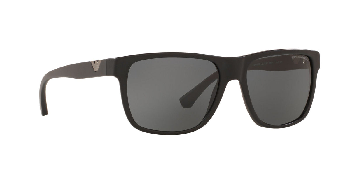 Emporio Armani EA 4035 Matte Black / Grey 58 / Plastic / Plastic