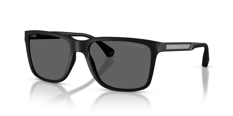 Emporio Armani  0EA4047 506381 56 Rubber Black/ Grey Polarized 56 / Plastic / Plastic