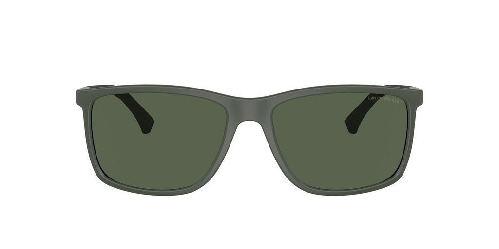 Emporio Armani 0EA4058 50589A 58 Matte Green/ Dark Green Polar