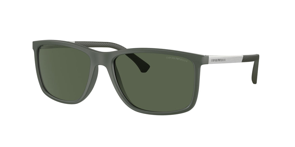 Emporio Armani 0EA4058 50589A 58 Matte Green/ Dark Green Polar