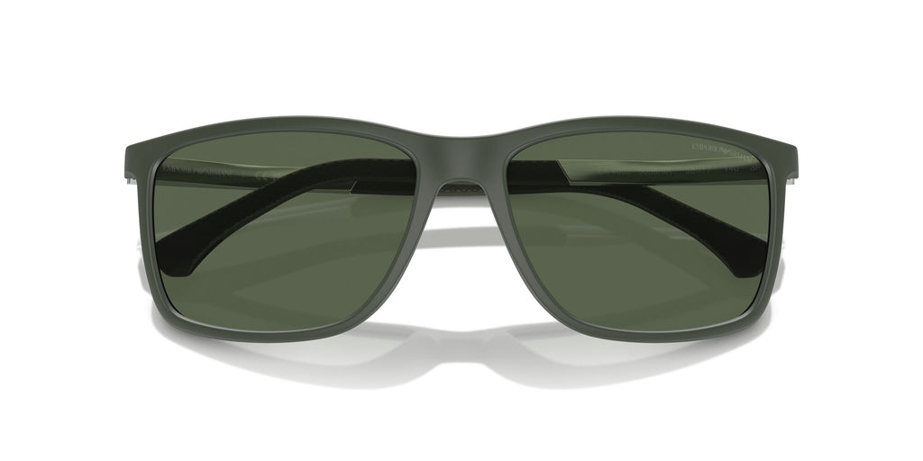 Emporio Armani 0EA4058 50589A 58 Matte Green/ Dark Green Polar