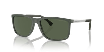 Emporio Armani 0EA4058 50589A 58 Matte Green/ Dark Green Polar