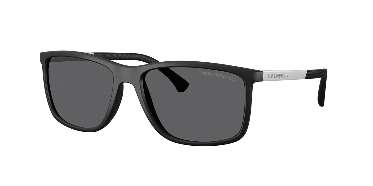 Emporio Armani  0EA4058 506381 58 Rubber Black/ Grey Polarized 58 / Plastic / Others