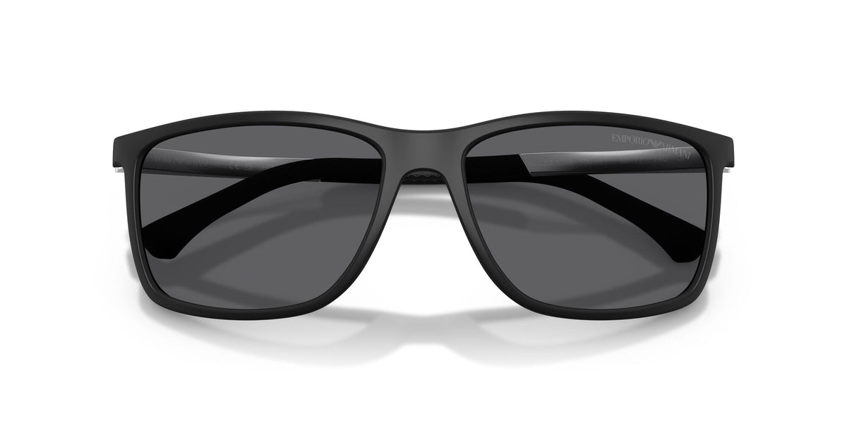 Emporio Armani  0EA4058 506381 58 Rubber Black/ Grey Polarized 58 / Plastic / Others