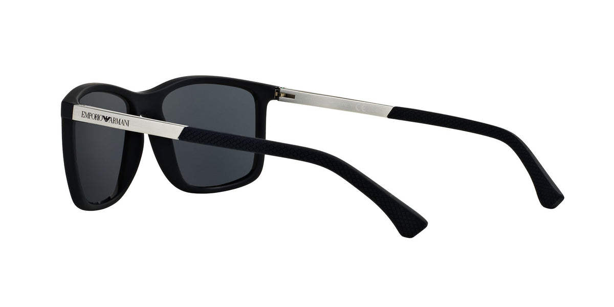 Emporio Armani EA 4058 Rubber Blue / Grey 58 / Polycarbonate / Injected / Metal