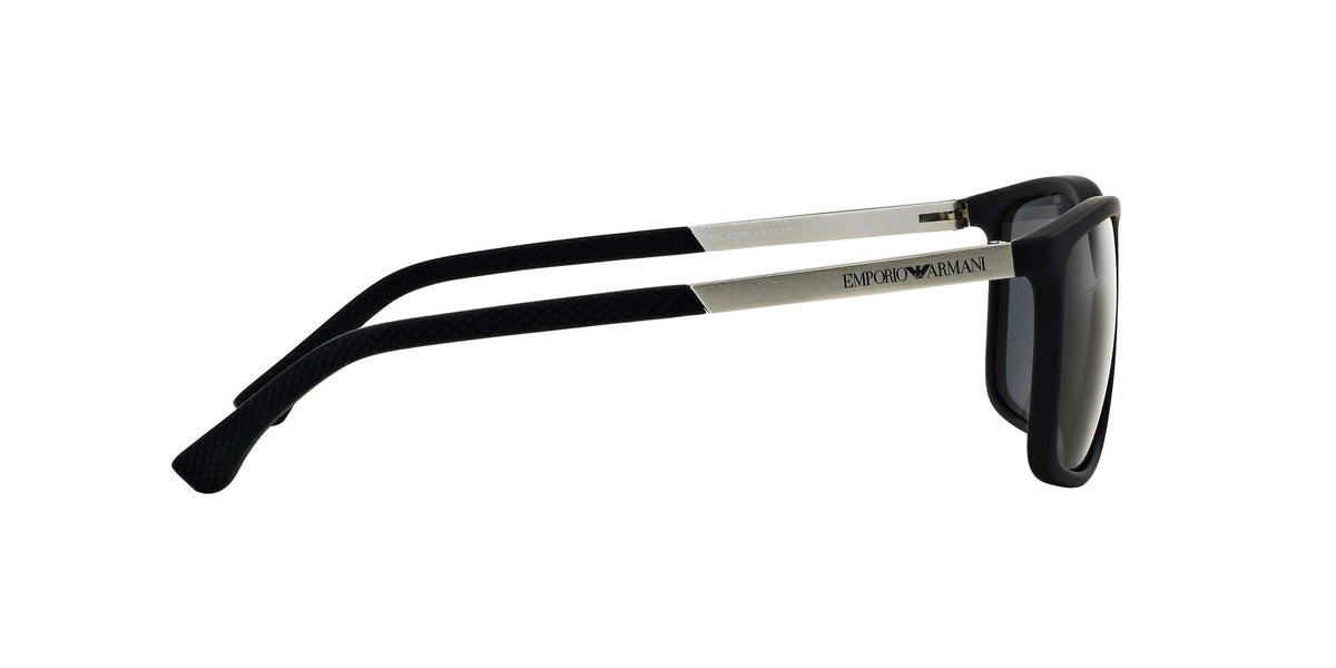 Emporio Armani EA 4058 Rubber Blue / Grey 58 / Polycarbonate / Injected / Metal