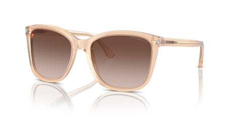 Emporio Armani 0EA4060F 609813 56 Shiny Opaline Beige/ Brown Gradient