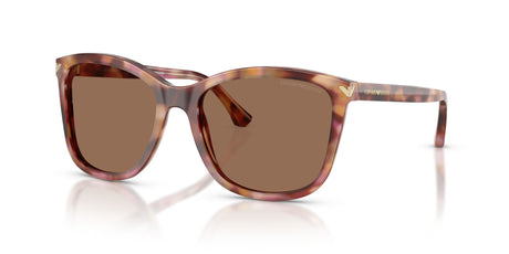 Emporio Armani  EA4060 619673 56 Shiny Havana Red / Dark Brown