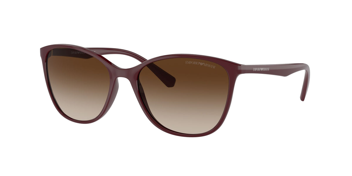 Emporio Armani  0EA4073 557613 56 Shiny Bordeaux/ Gradient Brown 56 / Polycarbonate / Injected / Molded