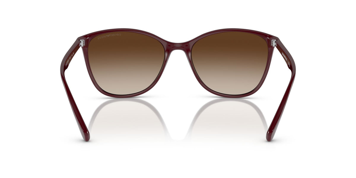 Emporio Armani  0EA4073 557613 56 Shiny Bordeaux/ Gradient Brown 56 / Polycarbonate / Injected / Molded
