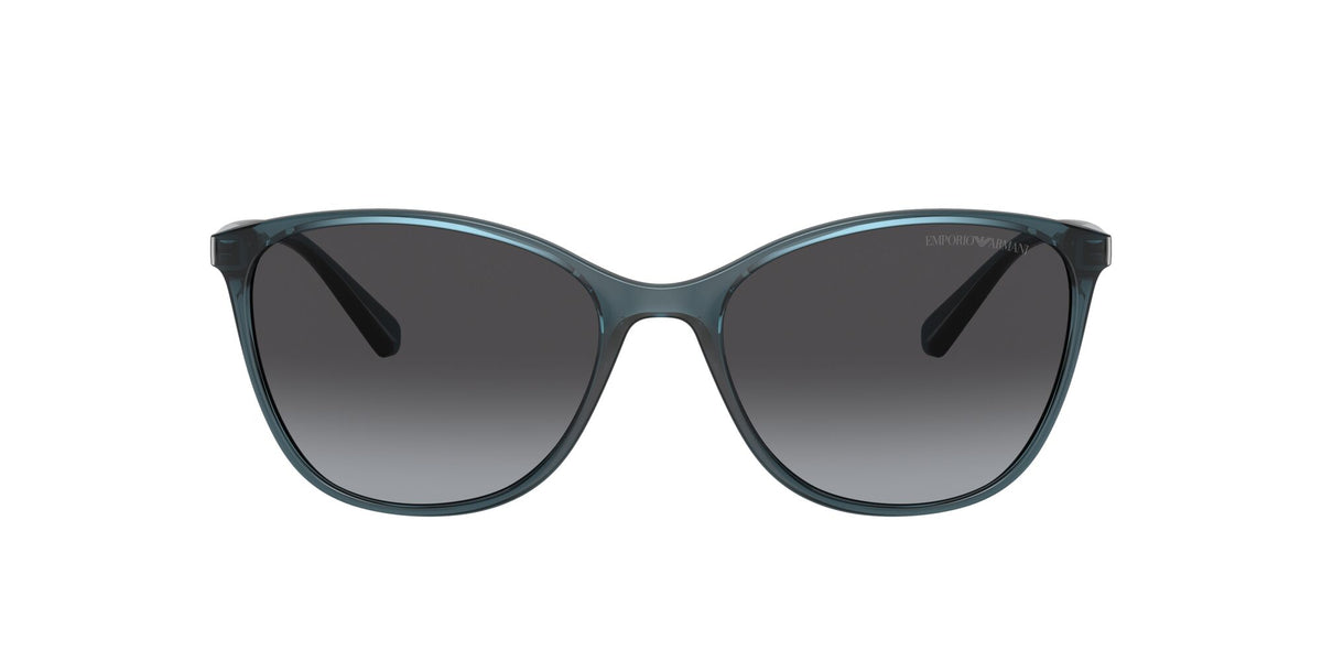 EA 4073 Emporio Armani  Transparent Blue / Gradient Grey 56 56 / Polycarbonate / Injected / Molded