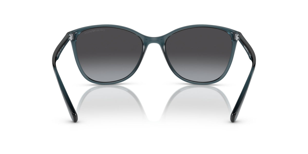 EA 4073 Emporio Armani  Transparent Blue / Gradient Grey 56 56 / Polycarbonate / Injected / Molded
