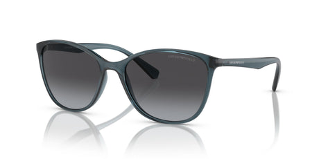 EA 4073 Emporio Armani  Transparent Blue / Gradient Grey 56 56 / Polycarbonate / Injected / Molded