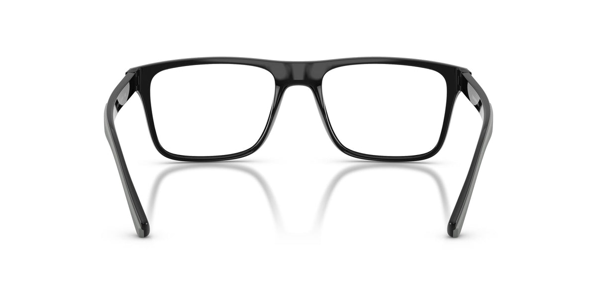 Emporio Armani  EA4115F 50171W 54 Shiny Black / Clear